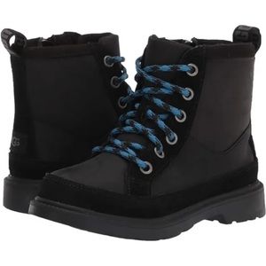 UGG Kids Black and Blue Rain & Snow Boots